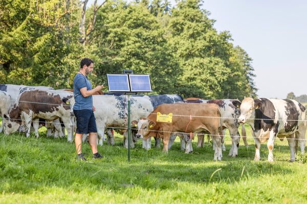 AKO S4000 Smart Solar Electric Fence Energiser – Up to 110km, App Connected