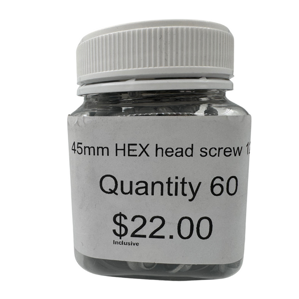Styx Hex Head Fastener - 12g x 45mm