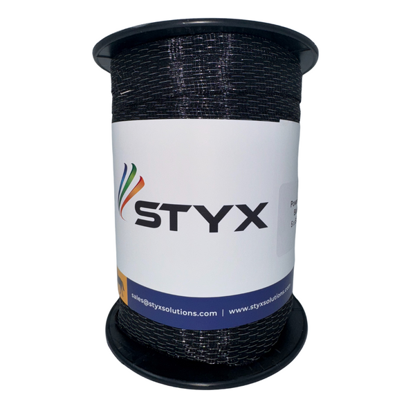 Styx Power Horse Tape - 20mm Kiwi Black, 200m