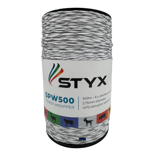 Styx SPW500 Power Wrapper - 2.75mm, 6 Stainless Steel Wires, 500m