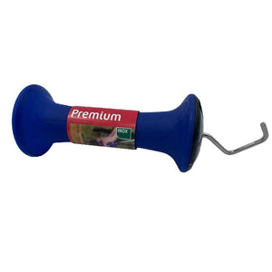 Electric Fence Gate Handle – Blue, Spring-Limited with Hook