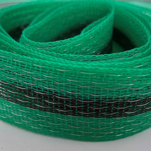 Equine Naturae Polytape - 40mm Green Brown Green, 200m