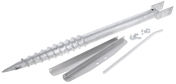 Spiral Ground/Retaining Anchor for AKO 55 & 100 watt solar panels