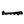 Styx Electric Fence Offset Outrigger - 300mm, Black UV-Stabilised Plastic