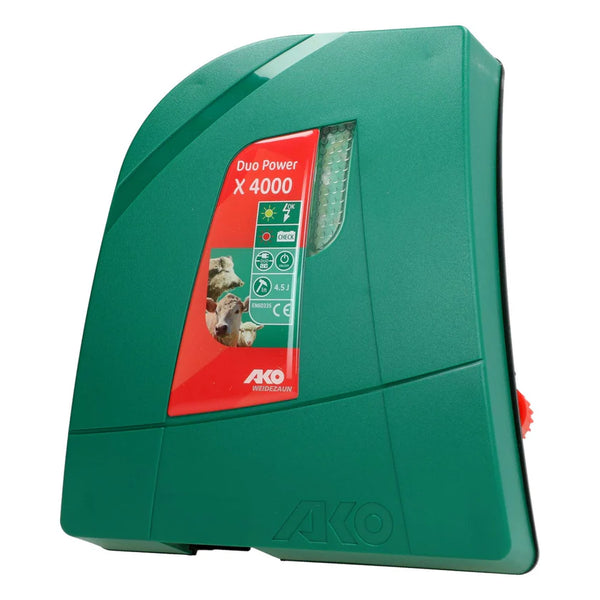AKO Duo Power X4000-Energiser 4 joule output - 12-16 Hectares
