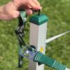 RoFlexs Premium E 145 fully electric fence set-with built in energiser post and battery