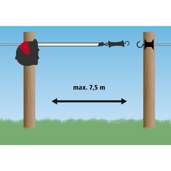 AKO Flexigate Tape Gate System – 40mm, 7.5m retractable fence