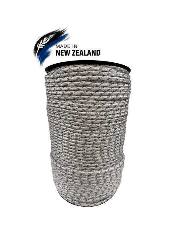 Styx Soft White Equibraid - 7mm diameter, x 200m (656 ft) - 10 year warranty
